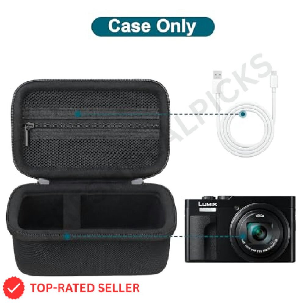 Hard Shell Camera Case Compact Travel Protection … - image 3